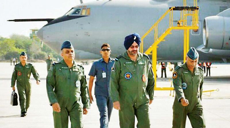 Air Chief B S Dhanoa writes to officer, Be ready for big operations