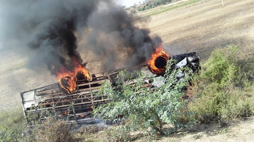 bus accident in banda many casualties 