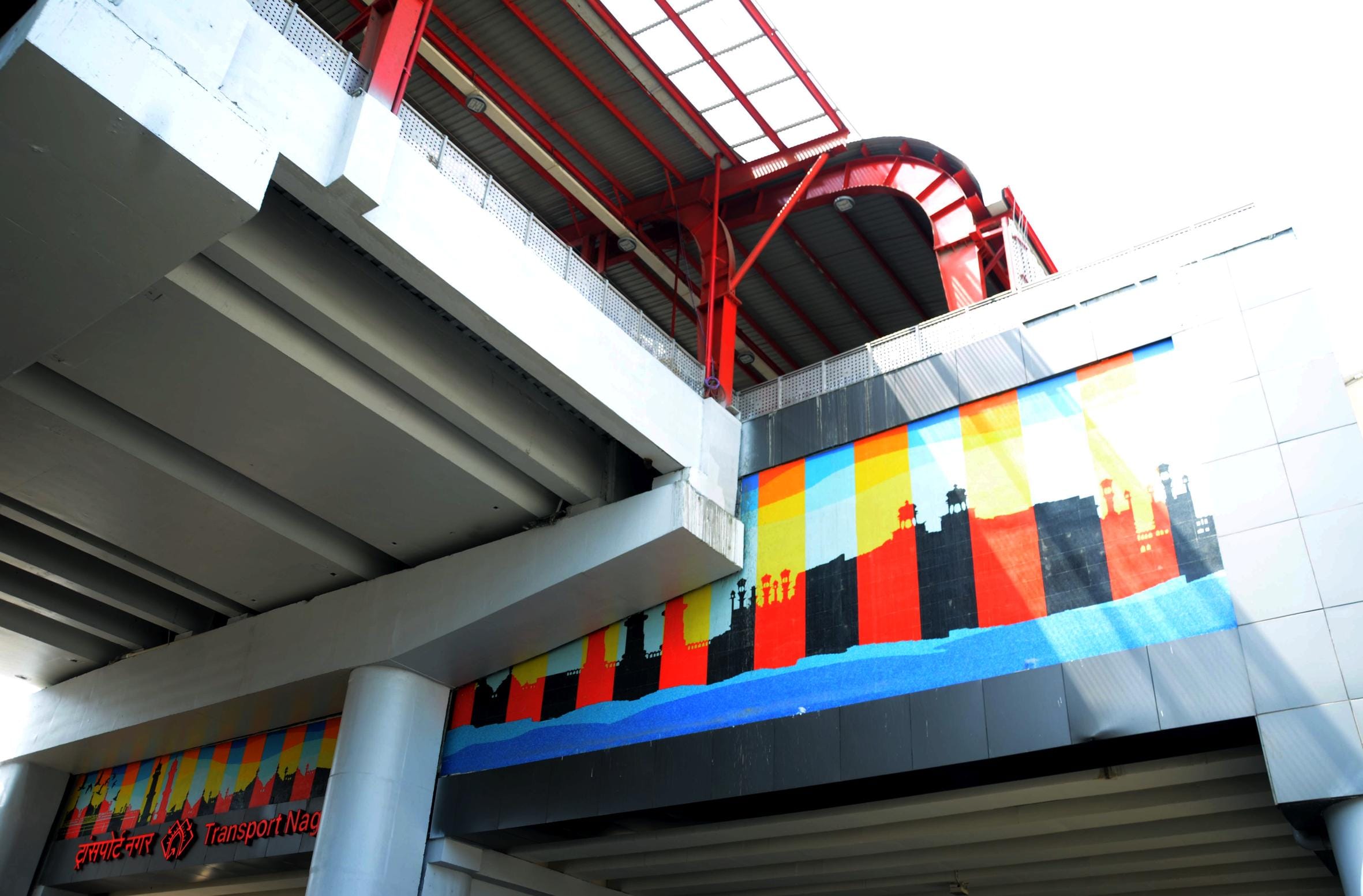 lucknow metro station ready for commercial run