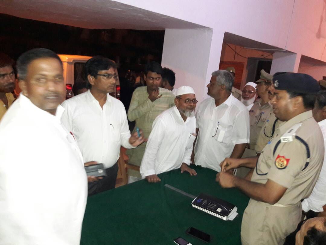 Outrage over the loudspeaker utravane