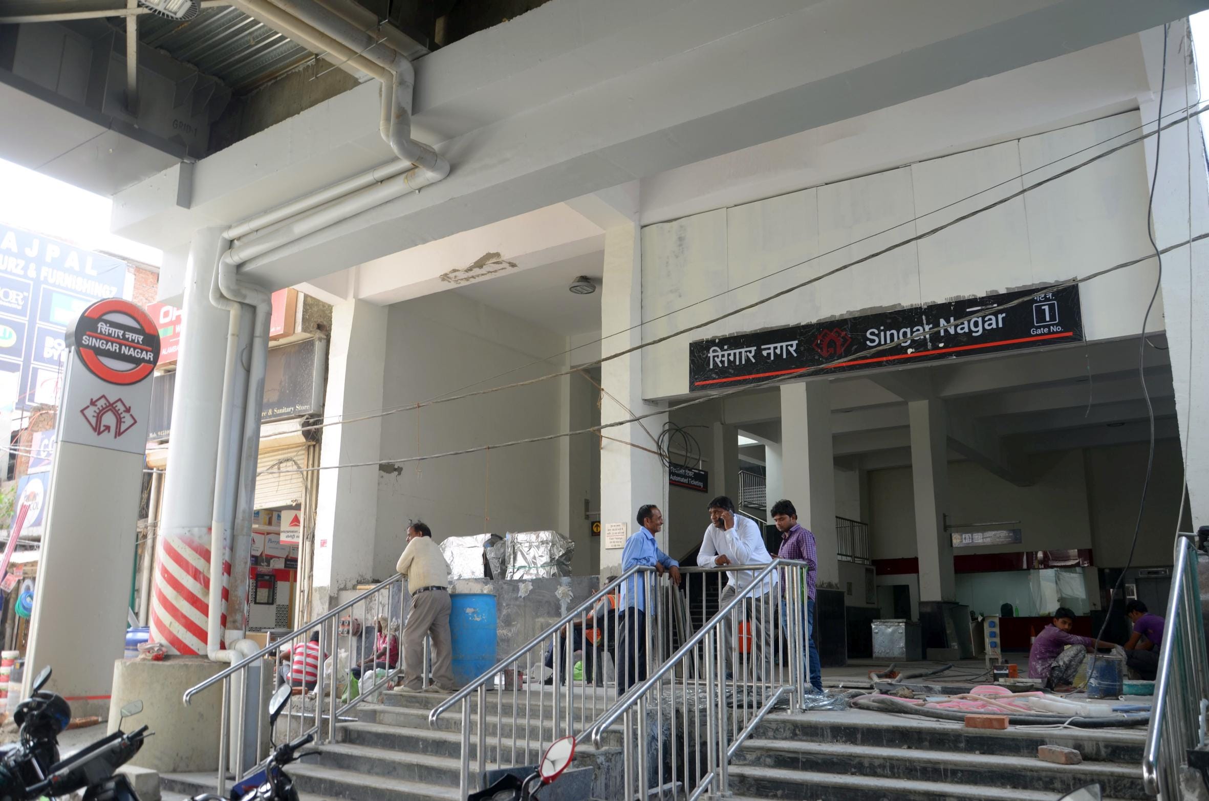 lucknow metro station ready for commercial run