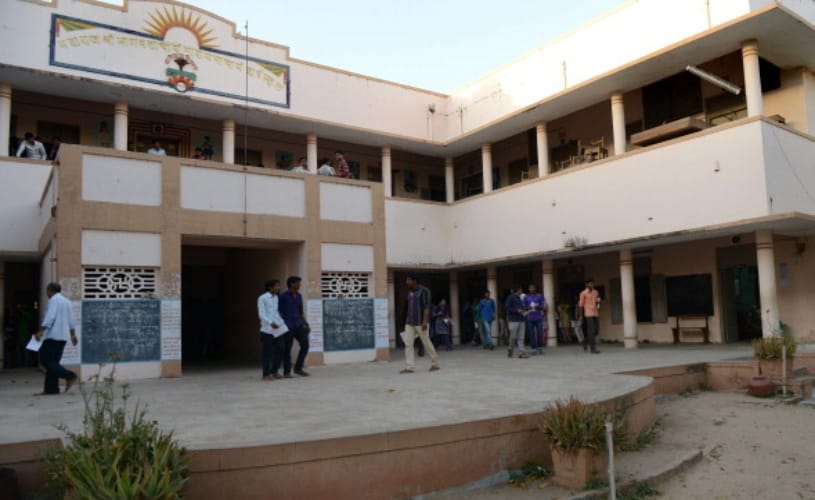 Maharaj Shree Bhagwatacharya Narayanacharya High School, the school in Vadnagar where Modi studied