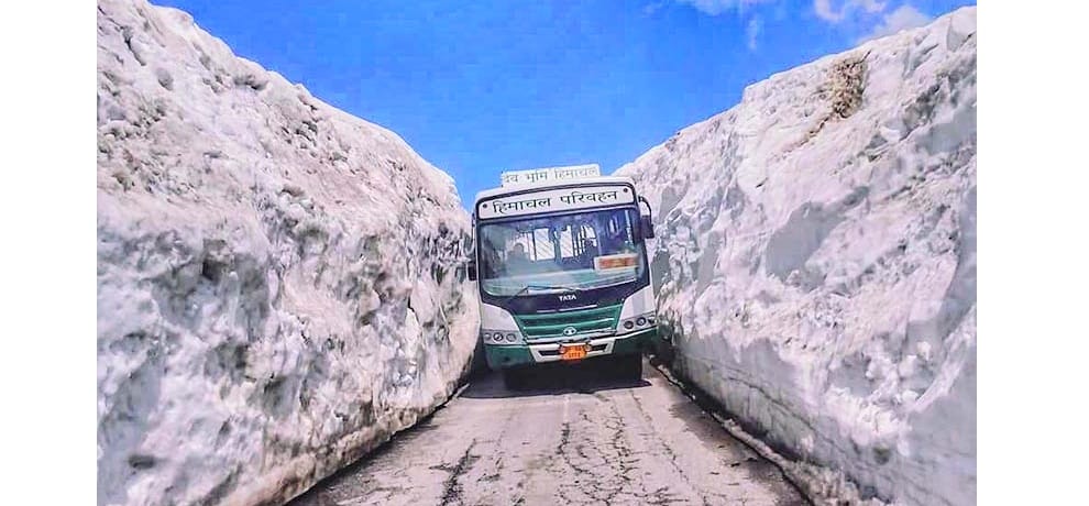 Himachal Pradesh in Limca book of Records for HRTC bus service to Asia Highest village Kibber