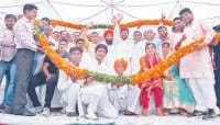 raily, nayab saini, saini samaj, people, gather, kaithal