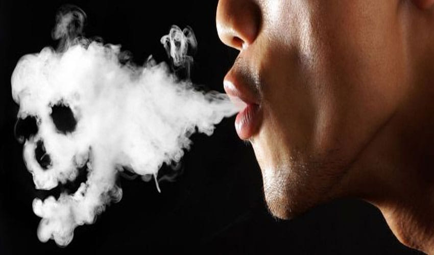 fine of 200 will have to be given for smoking on roads
