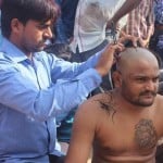 Before PM Modi’s Gujarat visit, Hardik Patel and Patidar youths tonsure heads to start Nyay Yatra