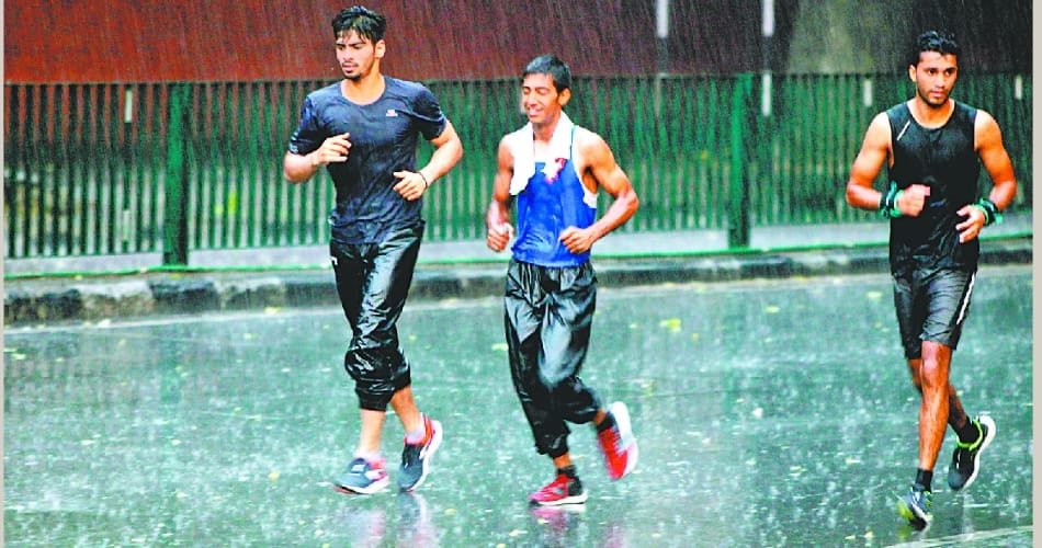  cool weather due to rain