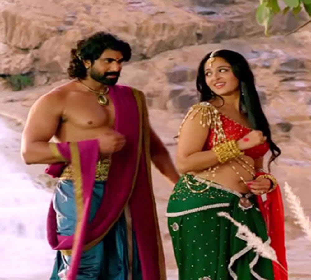 bahubali cast rana daggubati and anushka shetty work together