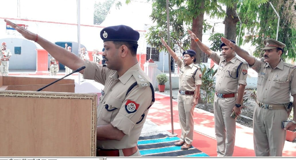 SP's administered oath to combat terrorism