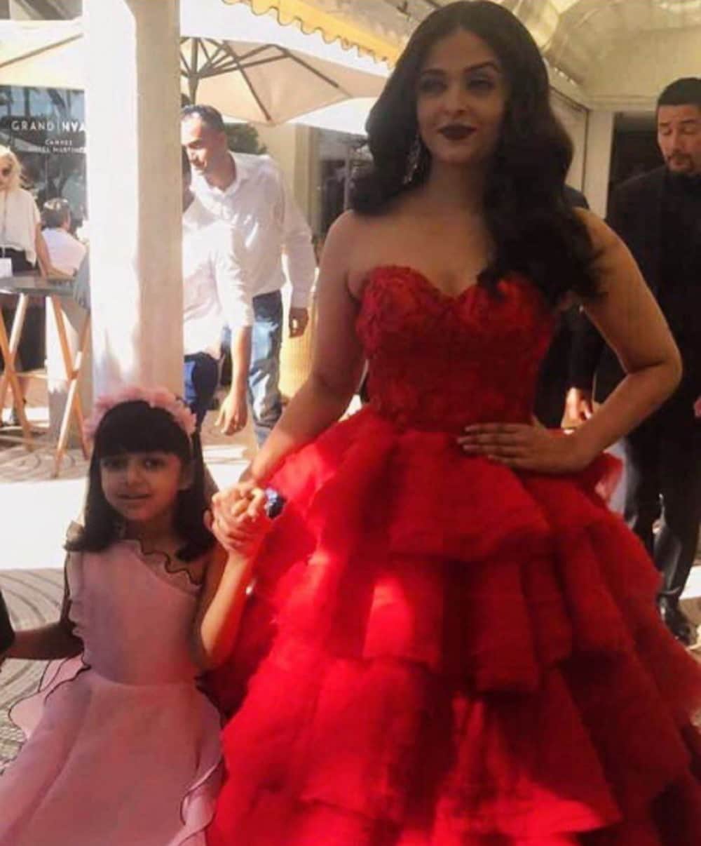  Cannes 2017:Daring Aishwarya breaks the fashion rules of red carpet by wearing her red hot dress