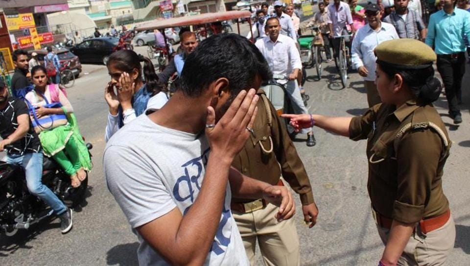 anti romeo squad went through questionnaire to be polite with civilians