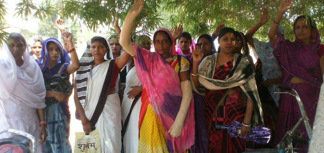 Asha workers give up