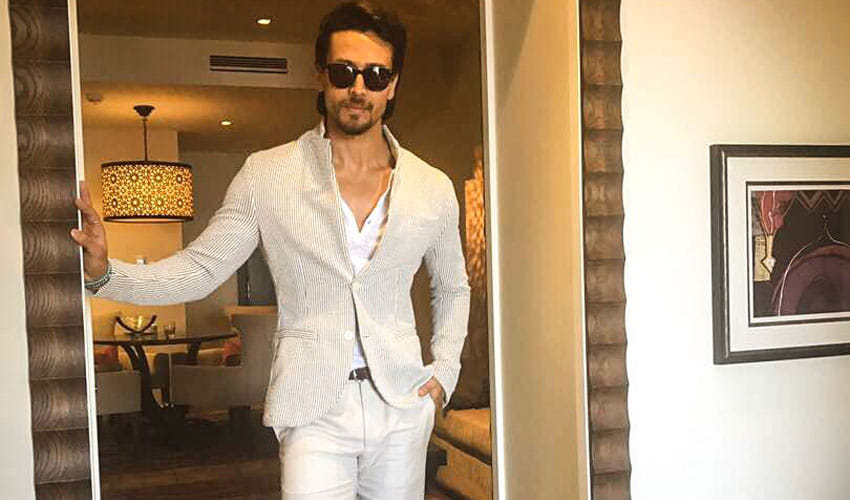 tiger shroff in cannes see his dashing look