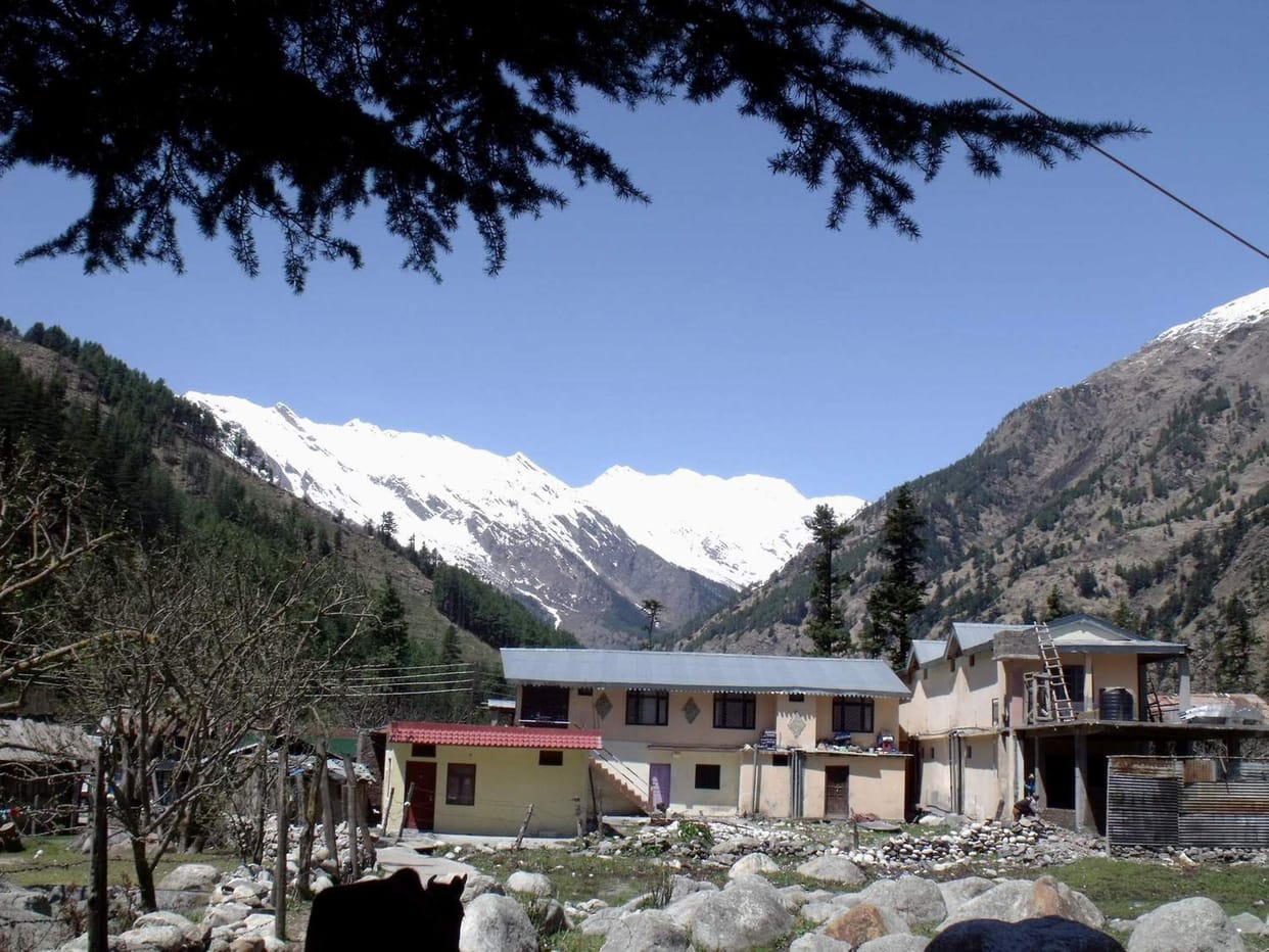 The beauty of nature is scattered in Harshil