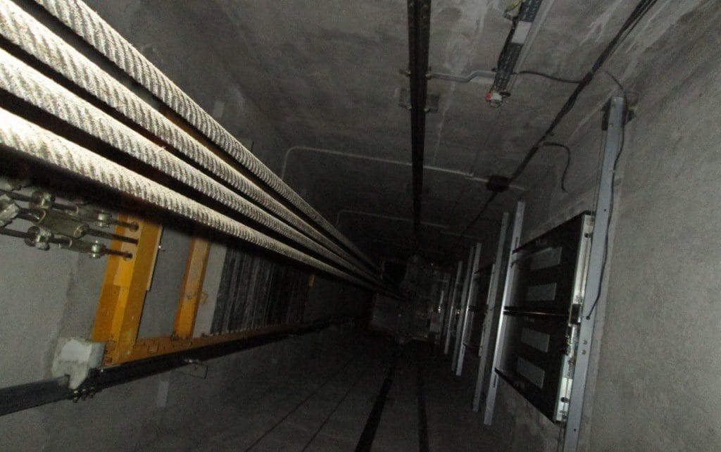 two years old child dropped 20 feet below lift of solitair hotel manimajra