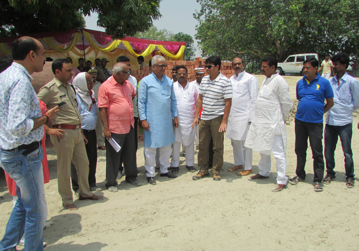 mp inspected the preparation of cm coming