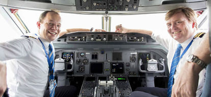 netherlands king Willem-Alexander revealed that his working as pilot for 21 years