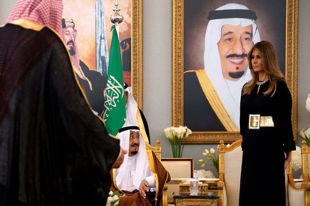 Trump touch down in Saudi Arabia