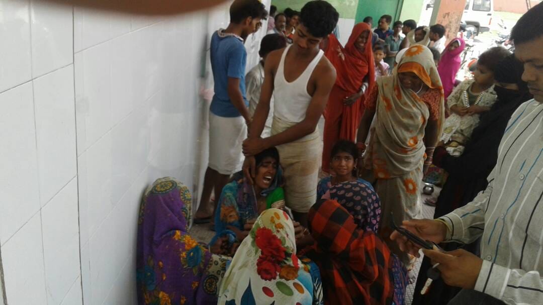 three kids drown in sharda river in sitapur