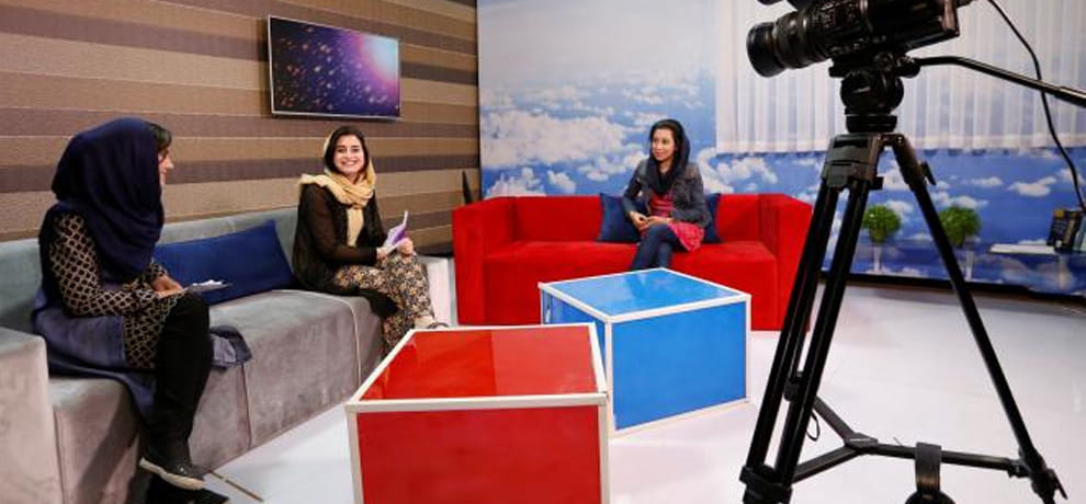 new TV channel dedicated to women is starts in Afghanistan