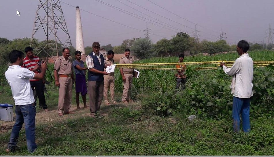 The body was thrown behind the brick kiln by killing a young man