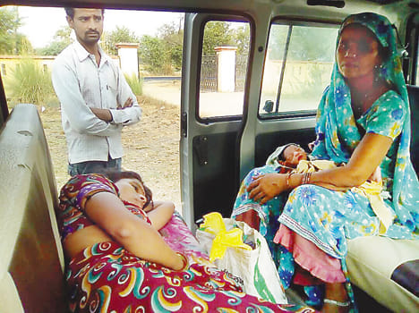 Shivali break into CHC, delivery in van