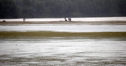 rain makes some relief for sukhna lake