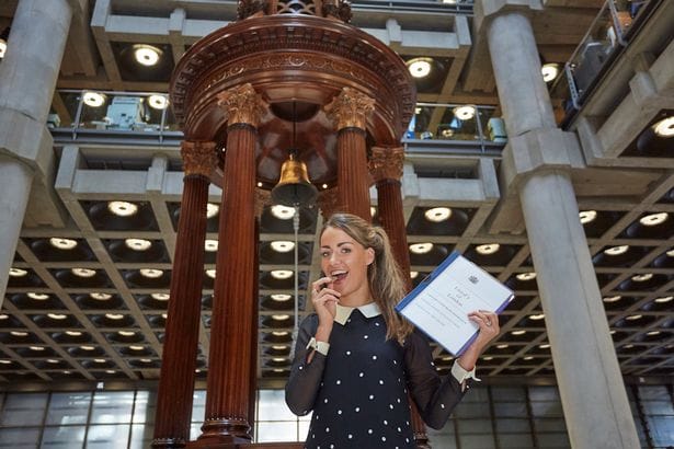 Hayleigh Curtis tastes chocolate her taste buds for £1 million.