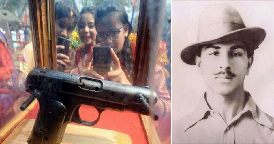 bhagat singh pistol reached in punjab