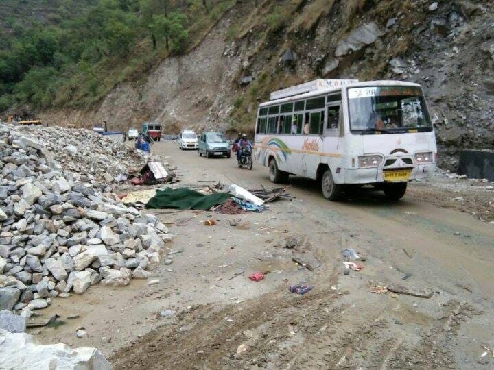bus met with accident, five passenger killed