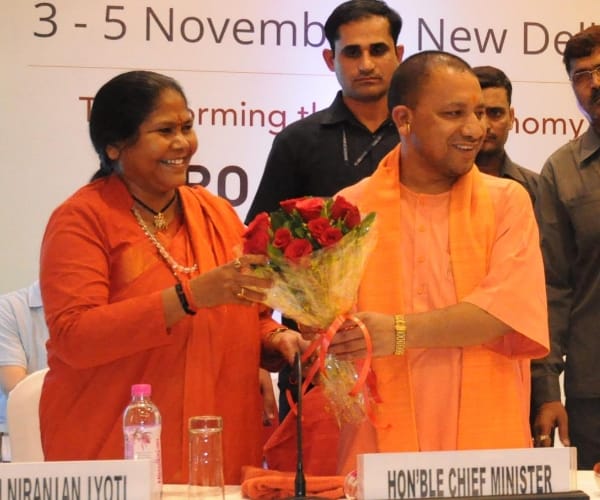 UP chief minister adityanath speaks on development of state.
