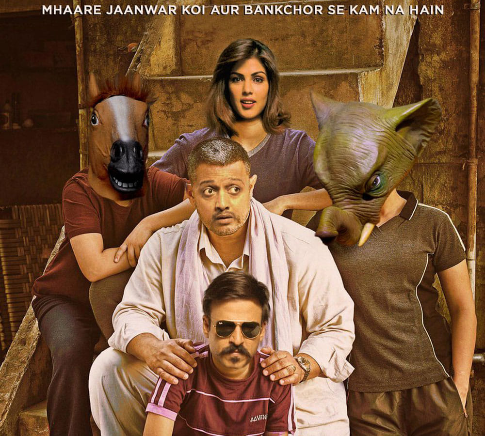riteish deshmukh making chori ka poster with new style of promoting bank chor