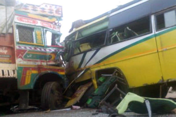 Bihar: Bus Accident near Kama Bigha In Aurangabad district, Six died, dozen injured