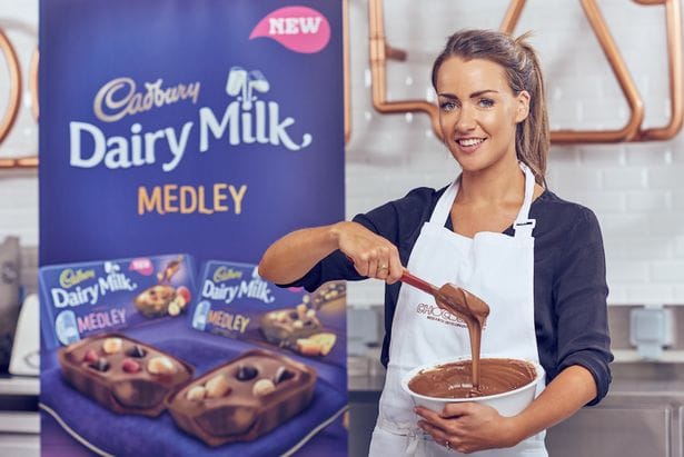 Hayleigh Curtis tastes chocolate her taste buds for £1 million.