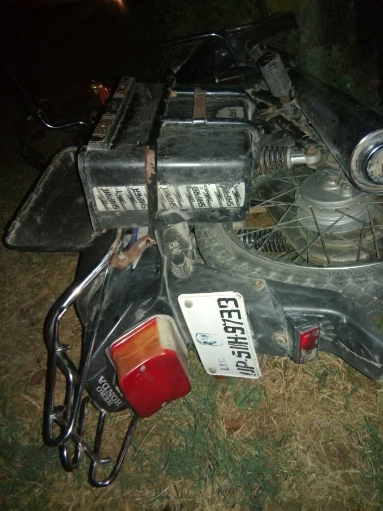 Three vehicles collide, one killed, eight injured