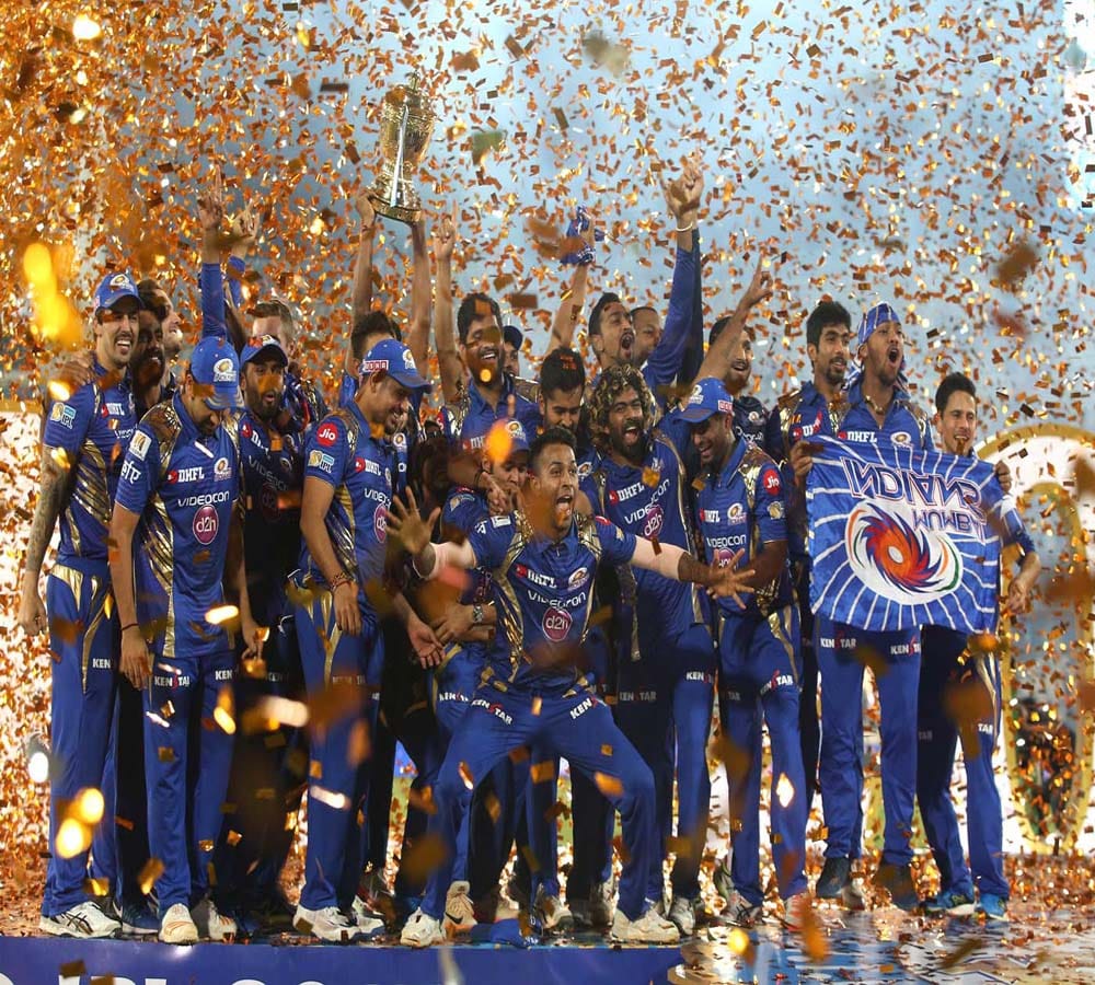 ipl 2017: mumbai indians victory and picture show struggle of team