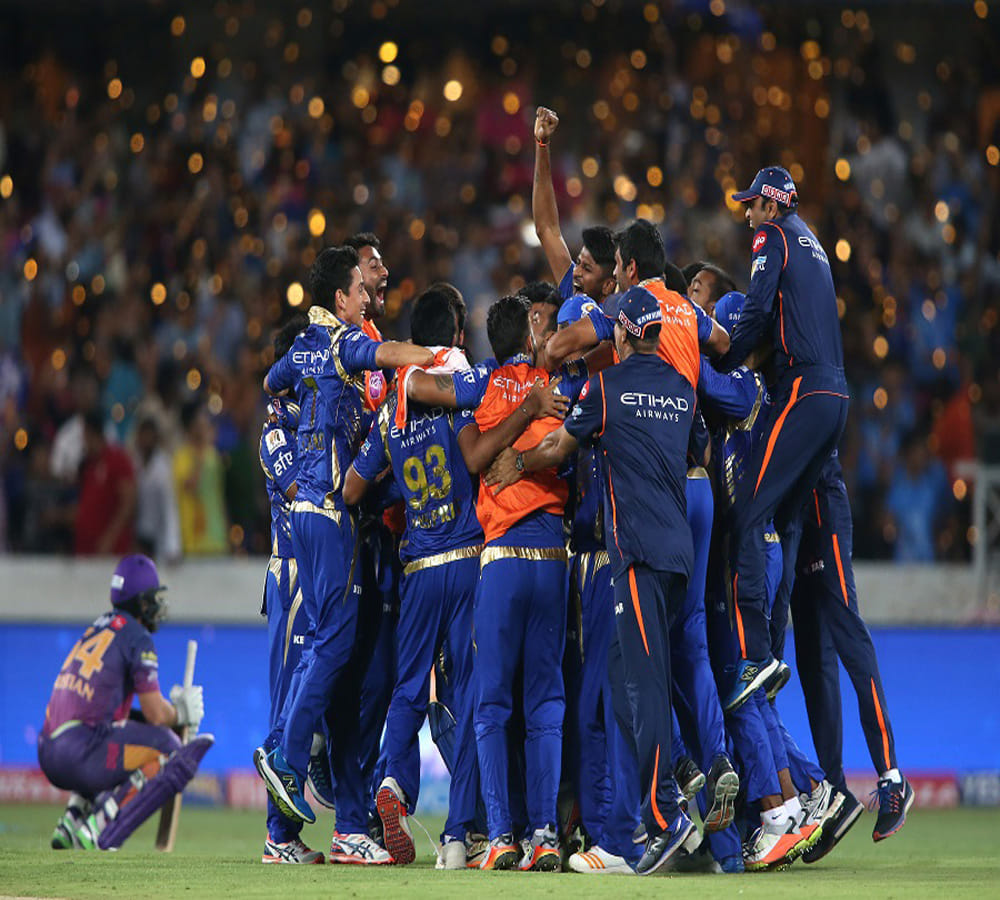 ipl 2017: mumbai indians victory and picture show struggle of team