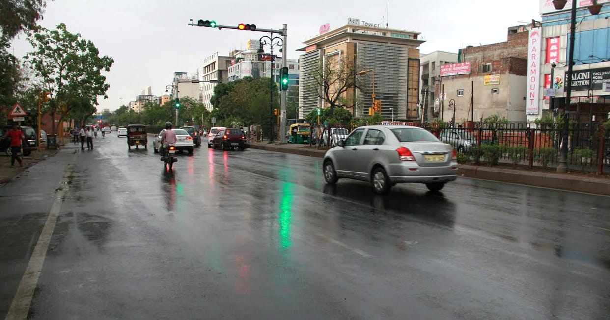 weather change in jaipur and most of the city of state