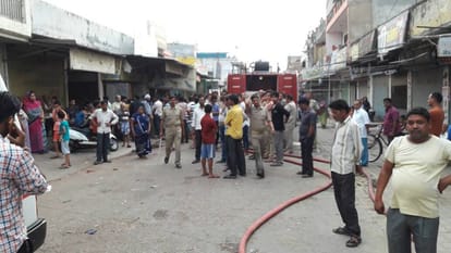 four family members died burnt alive in kanpur