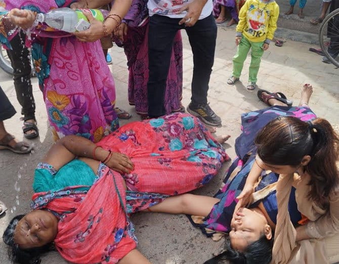 businessman house fire breaks four death