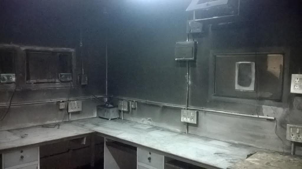  fire in SBI store room  