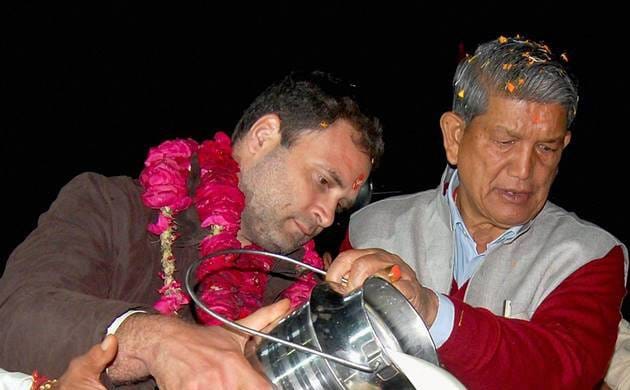 harish rawat reading ramayana and mahabharat 
