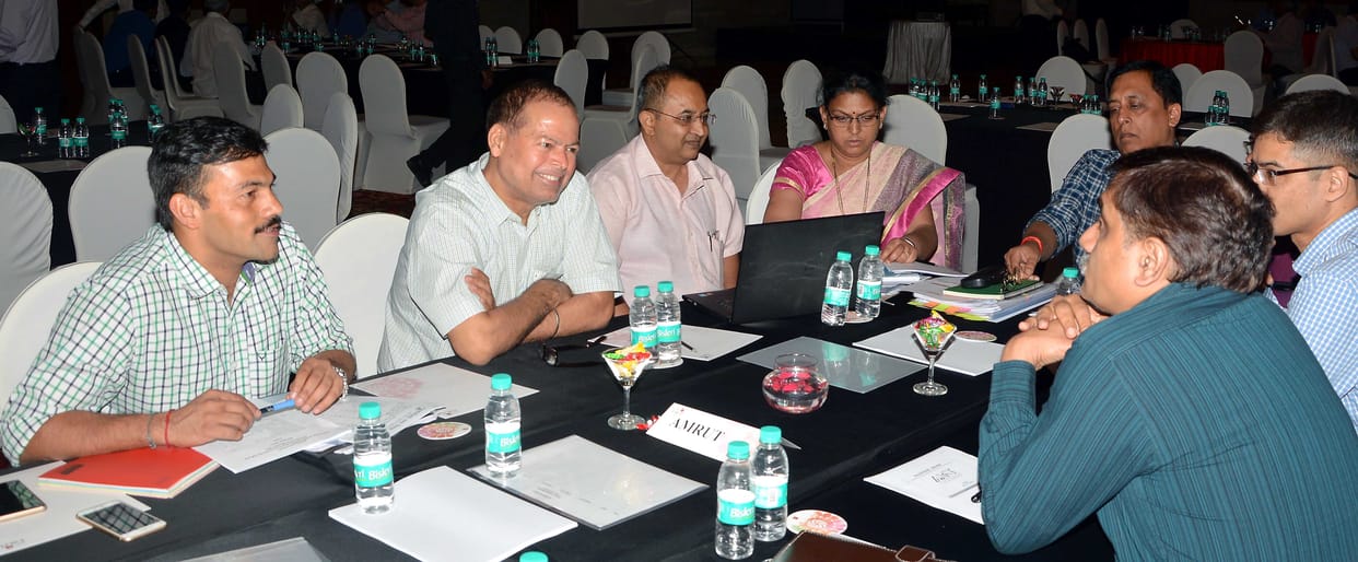 Review meeting of officials regarding various schemes