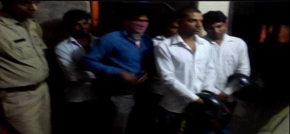 6 couples detained in objectionable position in a hotel named royal in ghaziabad