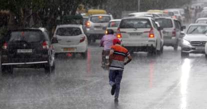 Record temperature registerd in delhi and other states at monday, today will be rain fall