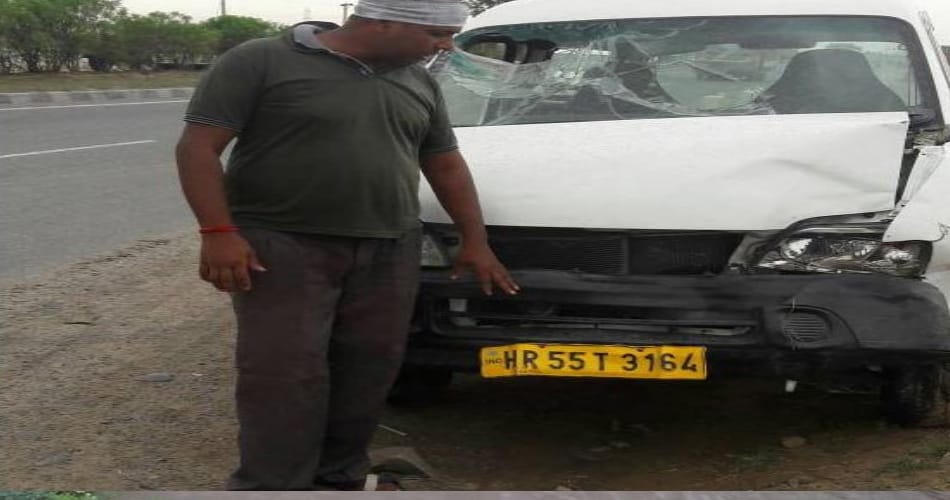 ambulnce driver missing after accident