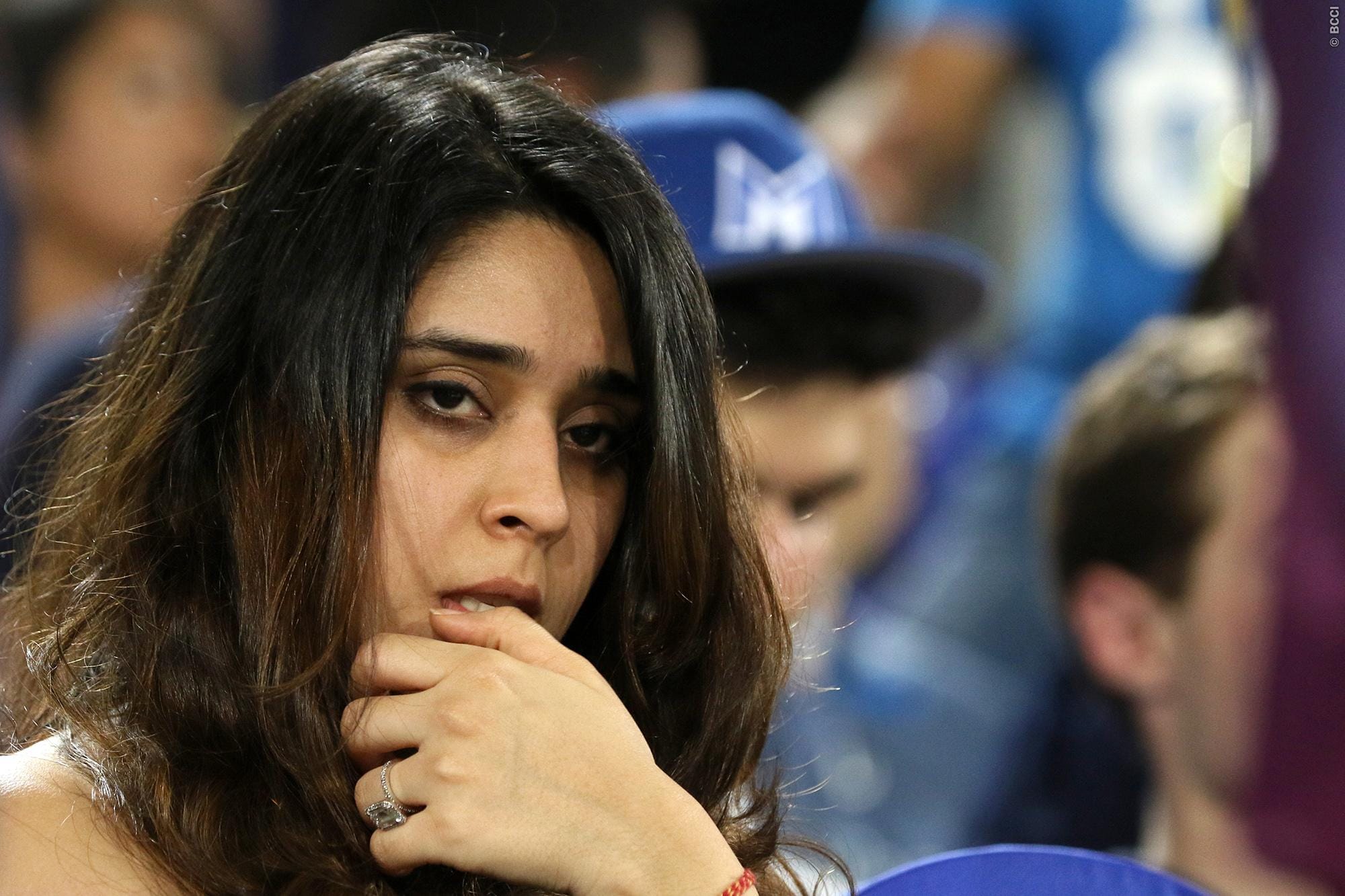 Rohit Sharma's Wife Ritika Sajdeh Nervous While IPL 2017 Final 