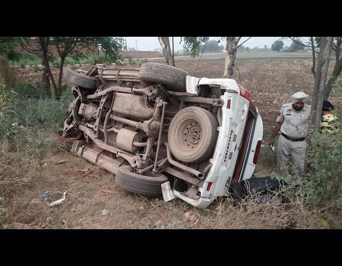 seven people killed in road accident at punjab, family was returning from shri harminder sahib