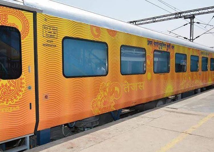 Today Tejas Express inaugurated at Chhatrapati Shivaji Terminus by Suresh Prabhu