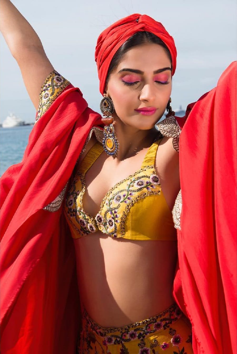 sonam kapoor's boyfriend Anand Ahuja gives lovable remark on her cannes 2017 look